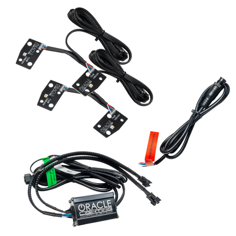 Oracle Headlight Halo Upgrade Kit RGB+W ColorSHIFT 2021-2023 Bronco (Signature Headlights) - Speedlogix