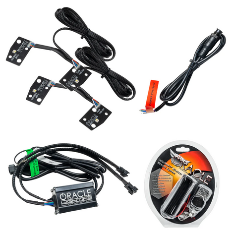 Oracle Headlight Halo Upgrade Kit RGB+W ColorSHIFT 2021-2023 Bronco (Signature Headlights) - Speedlogix