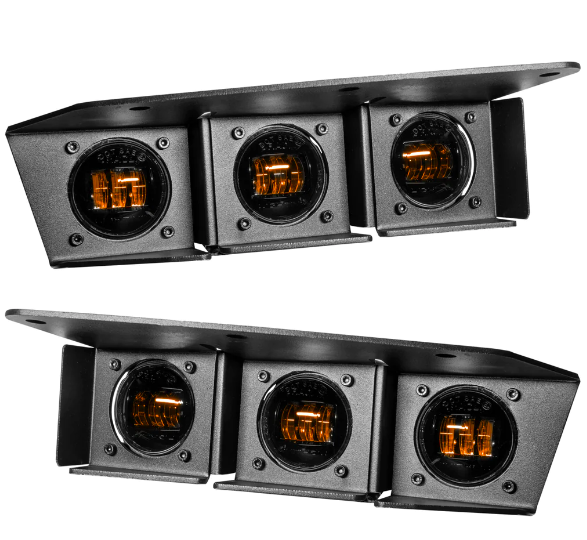 Oracle Triple LED Fog Light Kit for Steel Bumper 2021-2023 Bronco