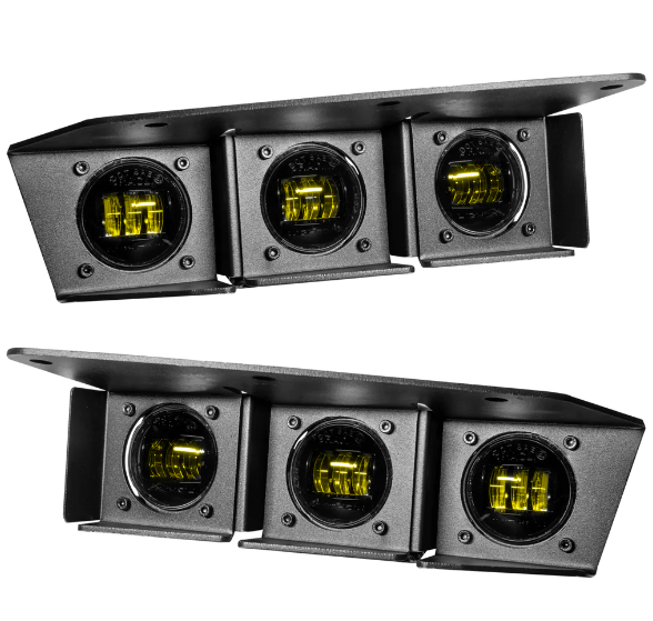 Oracle Triple LED Fog Light Kit for Steel Bumper 2021-2023 Bronco