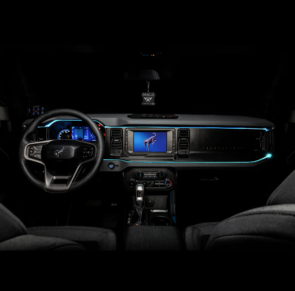 Oracle ColorSHIFT Fiber Optic LED Interior Dash Board Kit 2021-2023 Bronco