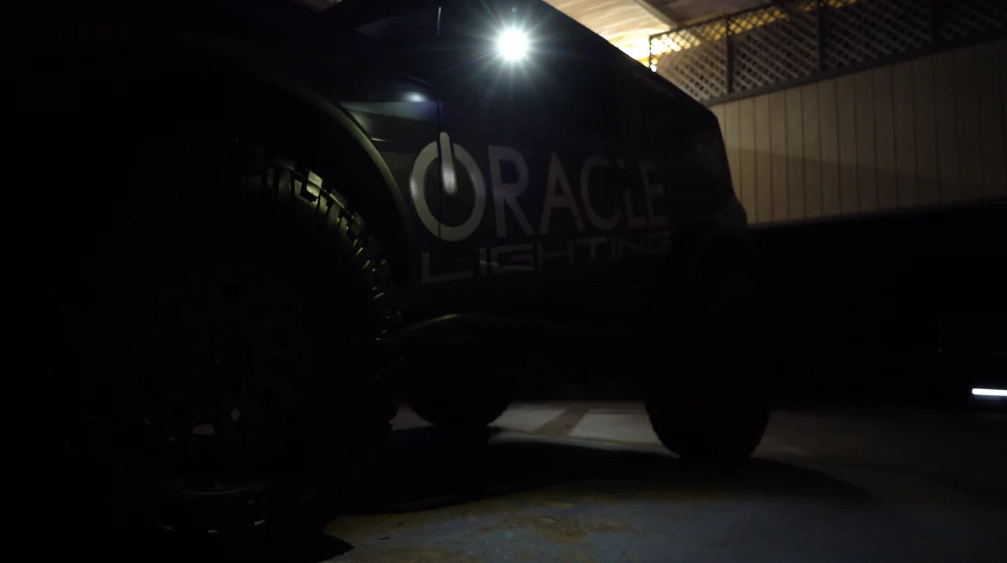 Oracle LED Puddle Light Upgrade for Off-Road Side Mirror Ditch Lights 2021-2023 Bronco