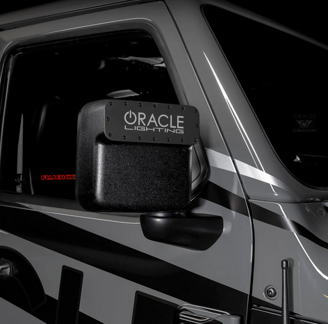 Oracle Magnetic Light Bar Cover for LED Side Mirrors 2021-2023 Bronco - Speedlogix