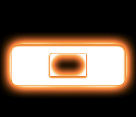 Oracle Illuminated Amber LED Letter Badges 2021-2023 Bronco - Speedlogix