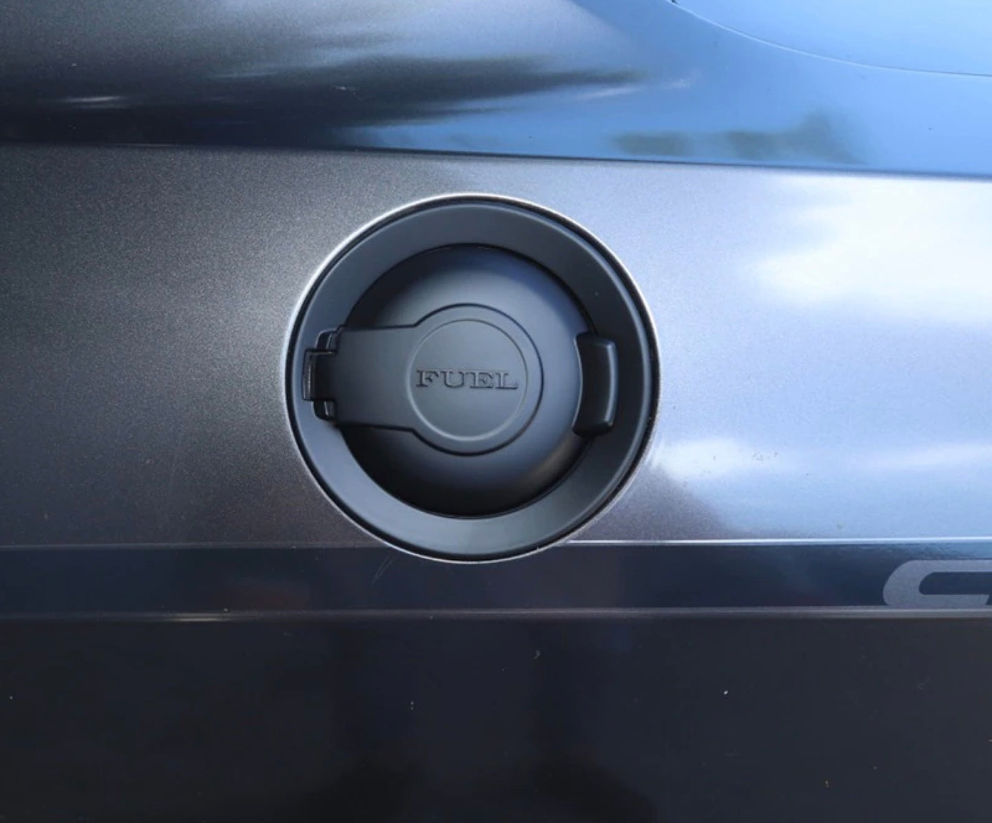 Speedlogix Fuel Door Cover (Black) 2008-2023 Challenger - Speedlogix