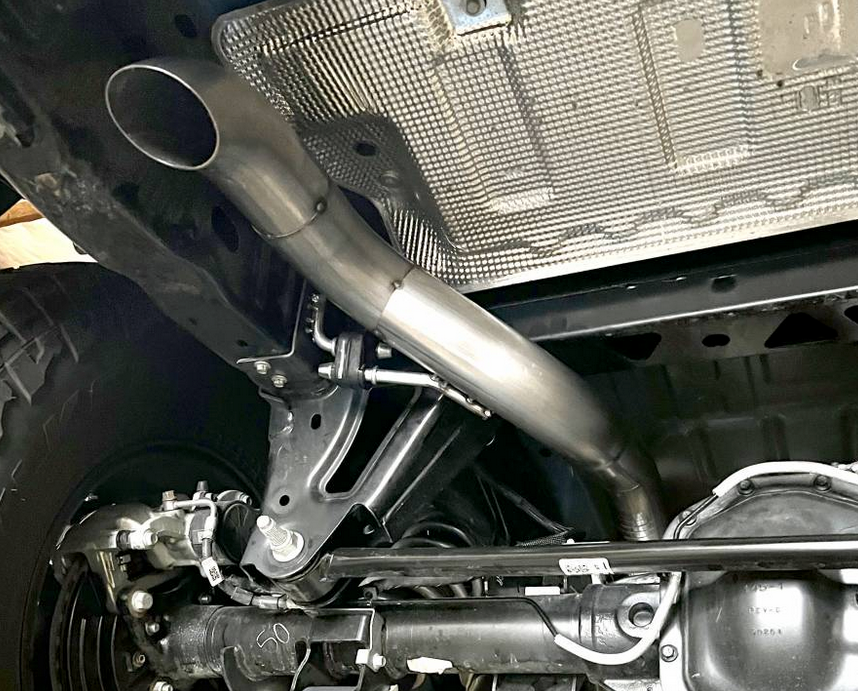 Gibson Dual Trail Exhaust (Stainless) 2021-2023 Bronco 4-Door