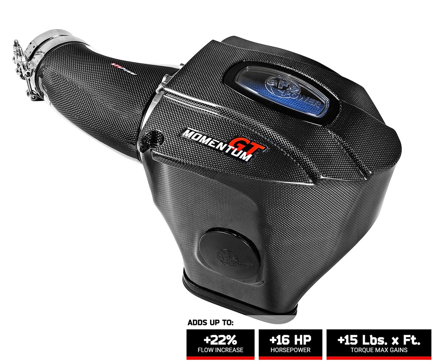 aFe Carbon Cold Air Intake, Pro 5R Filter 2011-2023 Challenger/Charger 392/6.4L