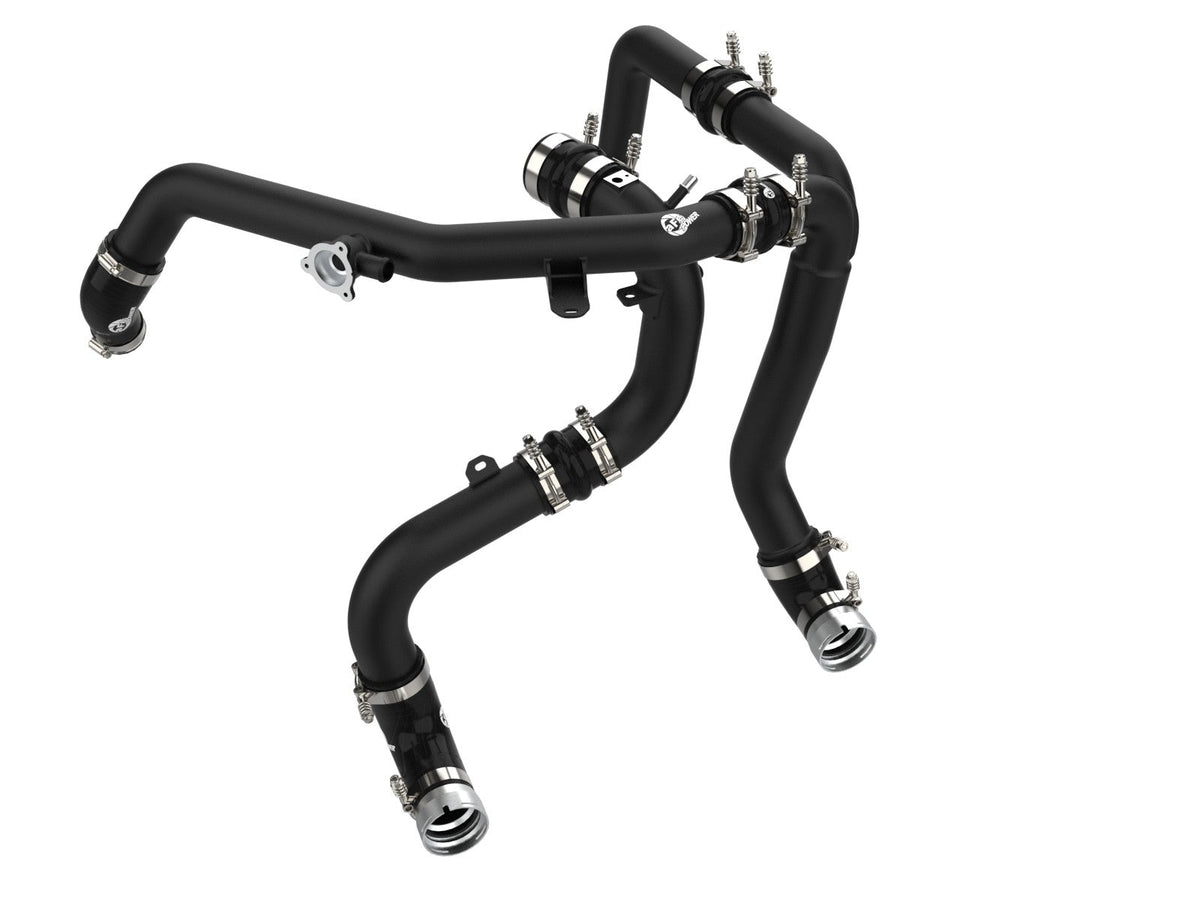 aFe Power BladeRunner Aluminum Hot and Cold Charge Pipe Kit 2021 - 2023 Bronco 2.7L - Speedlogix