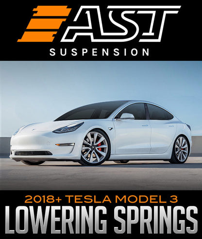 AST 40mm Lowering Springs Tesla Model 3 Long Range AWD