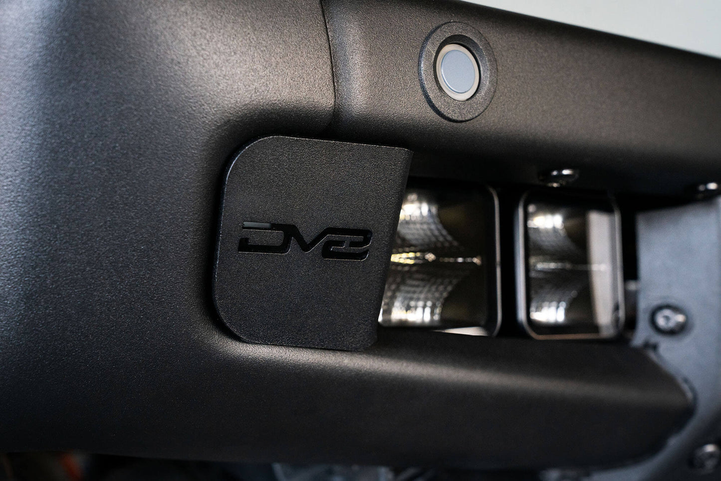 DV8 Fog Light Pocket Mounts 2021-2023 Bronco (Factory Steel Bumper) - Speedlogix