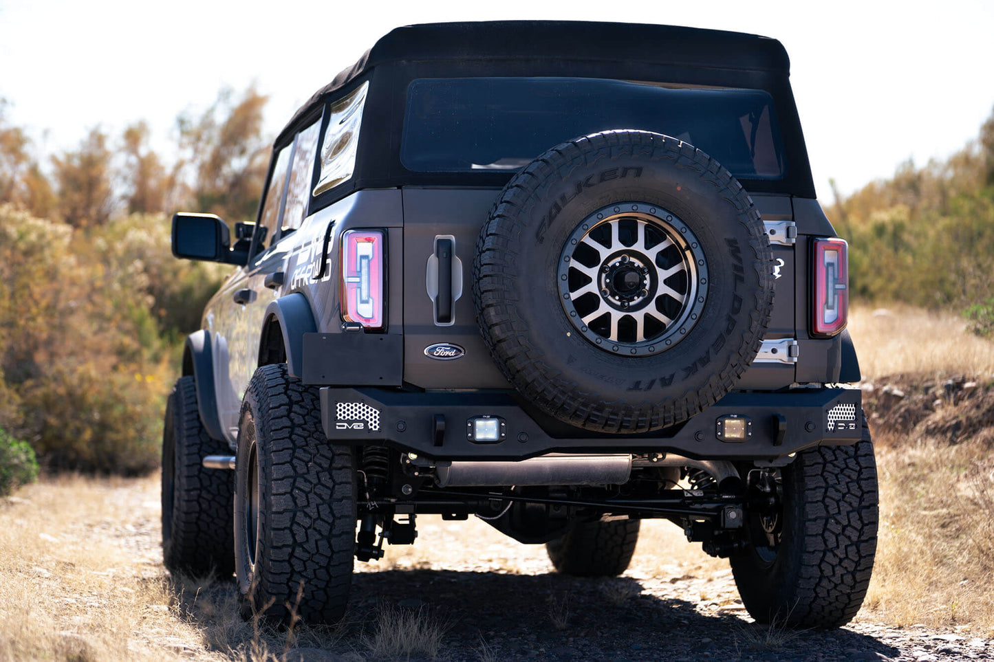 DV8 Offroad MTO Series Rear Bumper 2021-2023 Bronco - Speedlogix
