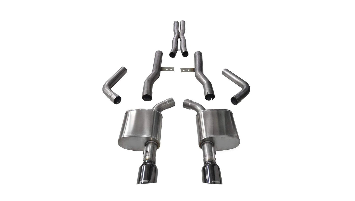 Corsa Xtreme Cat - Back Exhaust, Polished Tips 2015 - 2023 Charger 6.2L/392/6.4L - Speedlogix