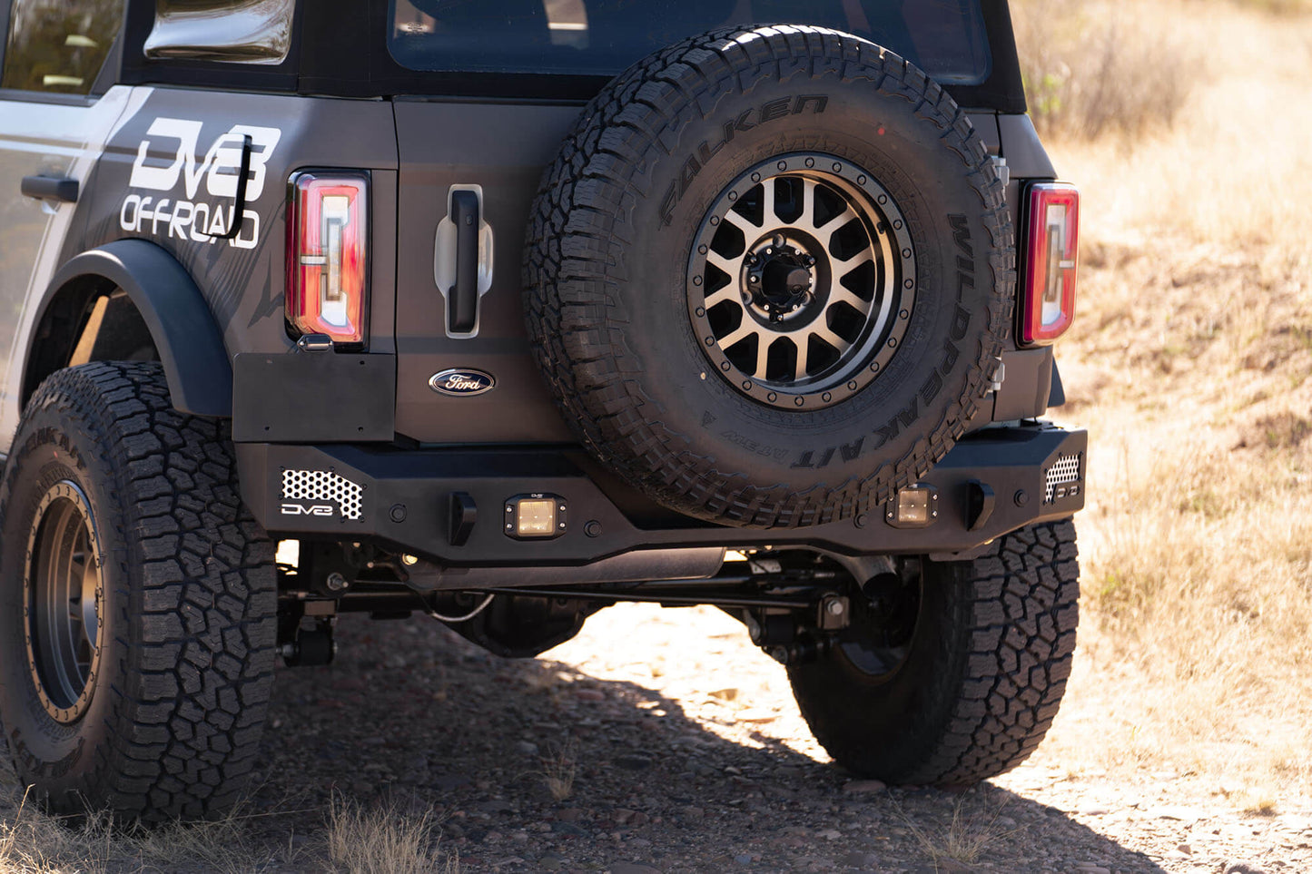 DV8 Offroad MTO Series Rear Bumper 2021 - 2023 Bronco - Speedlogix
