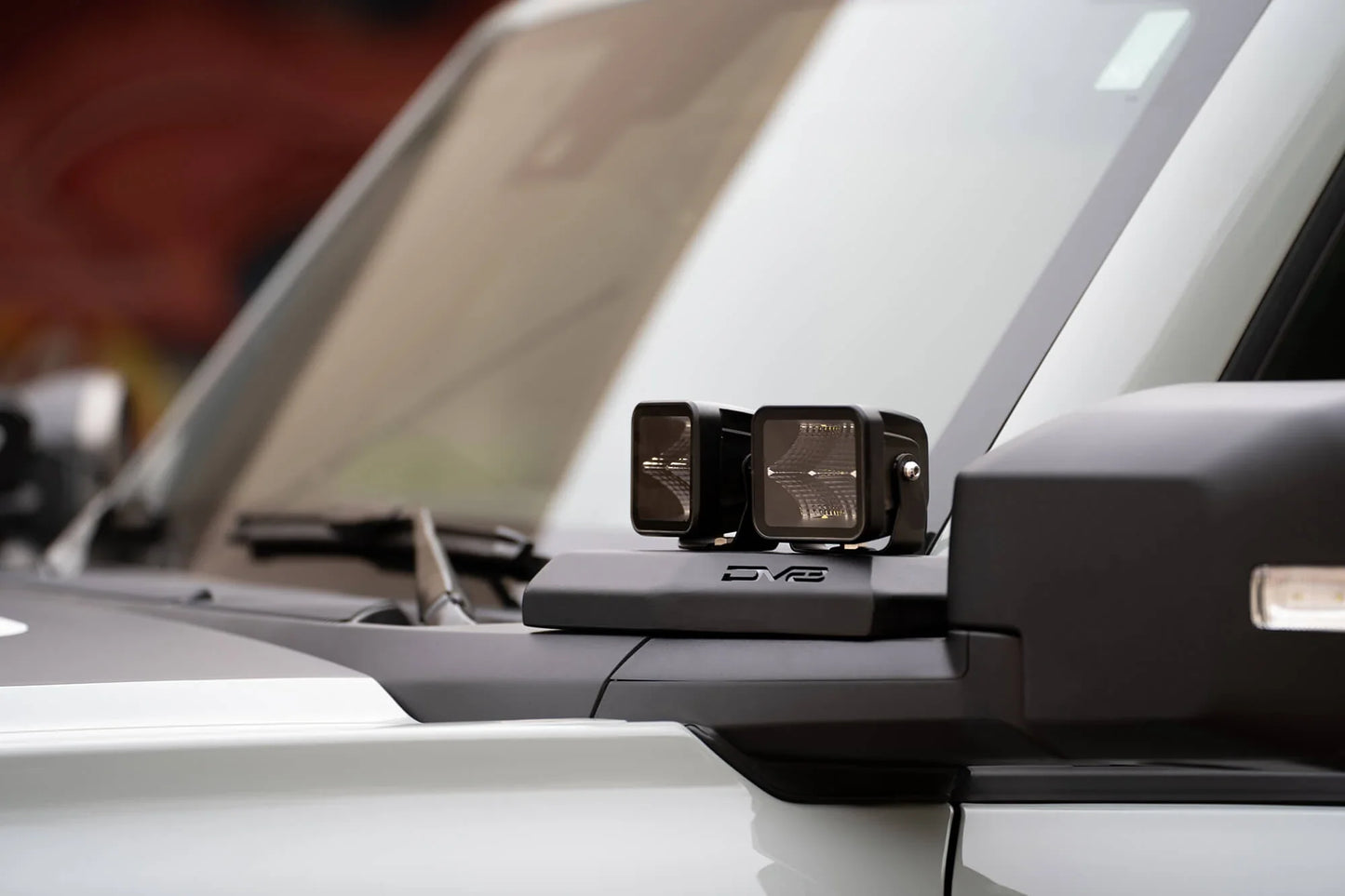 DV8 Offroad A-Pillar Pod Light Mounts 2021-2023 Bronco - Speedlogix
