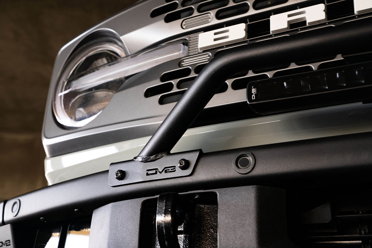DV8 Offroad Factory Steel Bumper Bull Bar 2021-2023 Bronco - Speedlogix