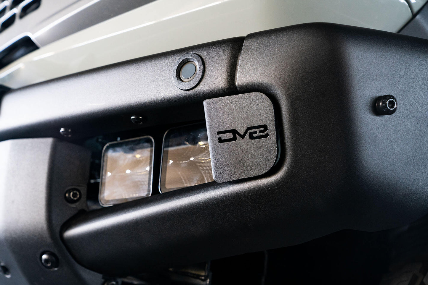 DV8 Fog Light Pocket Mounts 2021-2023 Bronco (Factory Steel Bumper) - Speedlogix