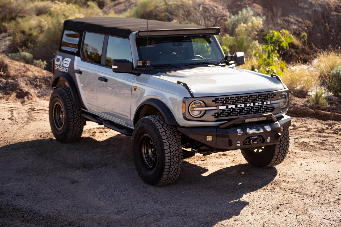 DV8 50/52" LED Light Bar Mount 2021-2023 Bronco - Speedlogix