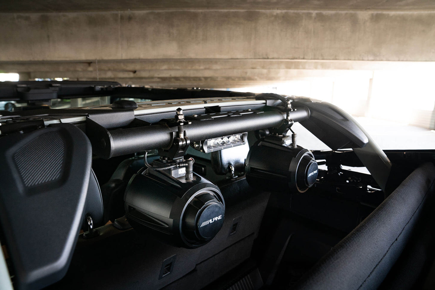 DV8 Offroad Rear Speaker & Light Mount 2021-2023 Bronco