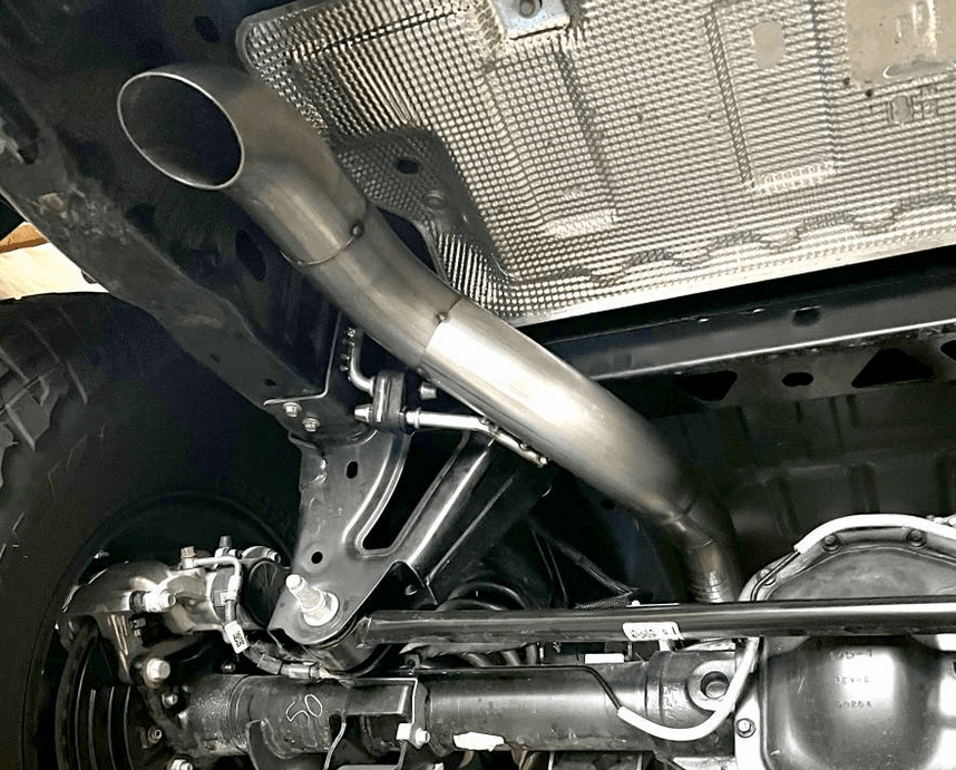 Gibson Dual Trail Exhaust (Stainless) 2021 - 2023 Bronco 4 - Door - Speedlogix