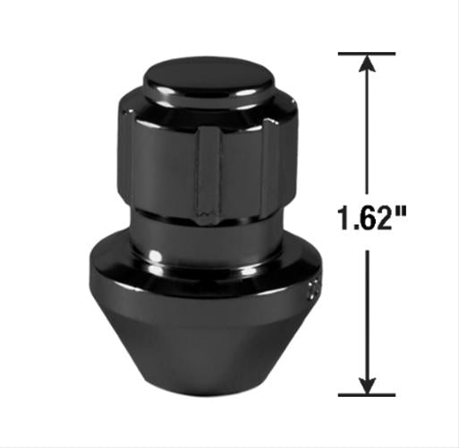 Gorilla 20 Black Locking Lug Nuts 2005 - 2023 Challenger/Charger - Speedlogix