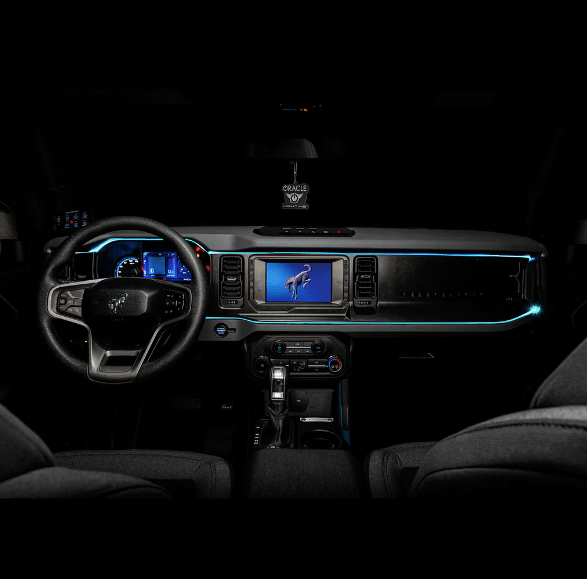 Oracle ColorSHIFT Fiber Optic LED Interior Dash Board Kit 2021 - 2023 Bronco - Speedlogix