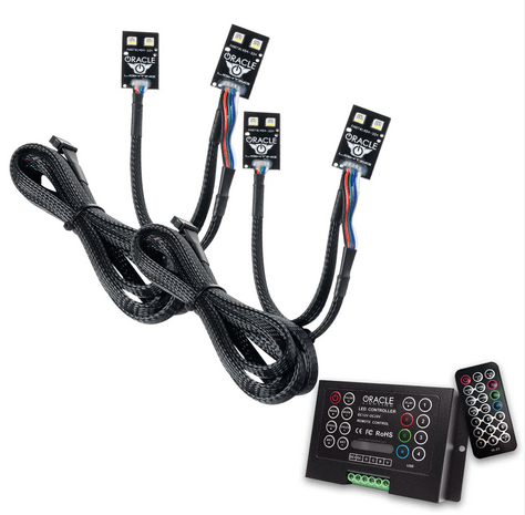 Oracle ColorSHIFT RGB+W Headlight DRL+Halo Upgrade 2021 - 2023 Bronco Sport - Speedlogix