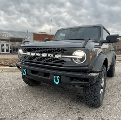 Oracle Illuminated White LED Letter Badges 2021 - 2023 Bronco - Speedlogix