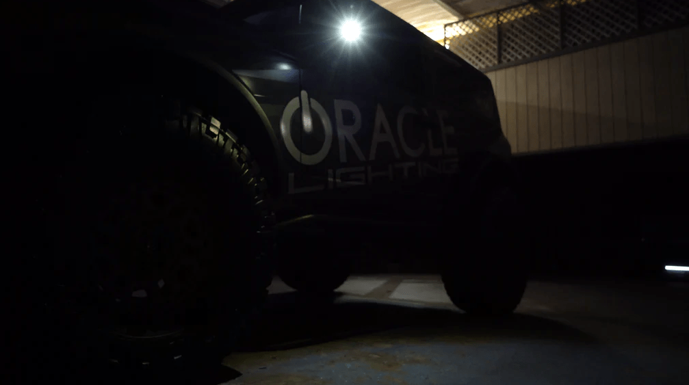Oracle LED Puddle Light Upgrade for Off - Road Side Mirror Ditch Lights 2021 - 2023 Bronco - Speedlogix