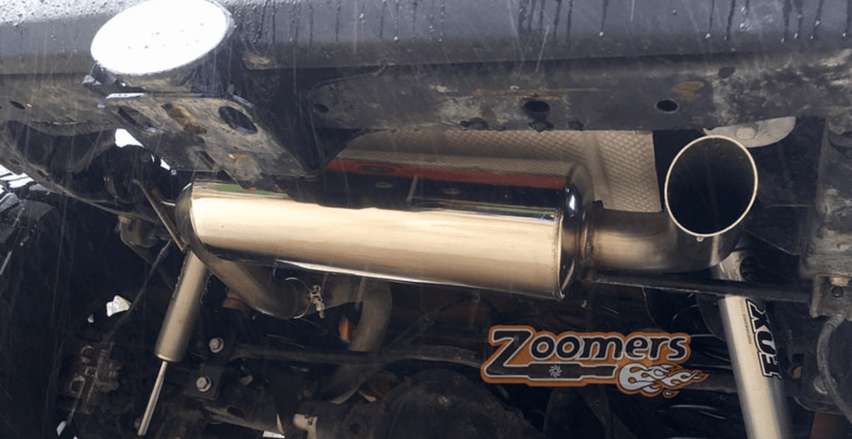 Zoomers Exhaust 2007 - 2018 Wrangler JK - Speedlogix