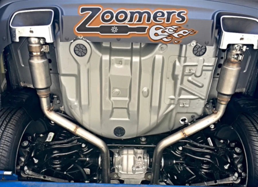 Zoomers Exhaust Cat - Back 2015 - 2023 Challenger 3.6L - Speedlogix