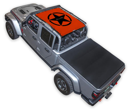 Jeep Gladiator JT Sun Shade Stock Printed Shade Top (2019–2026)