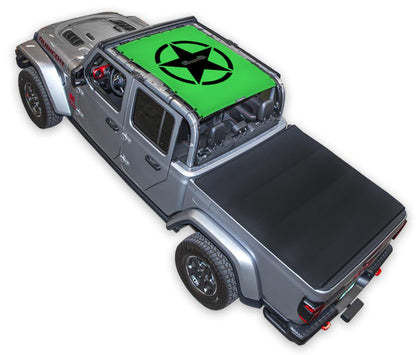 Jeep Gladiator JT Sun Shade Stock Printed Shade Top (2019–2026)