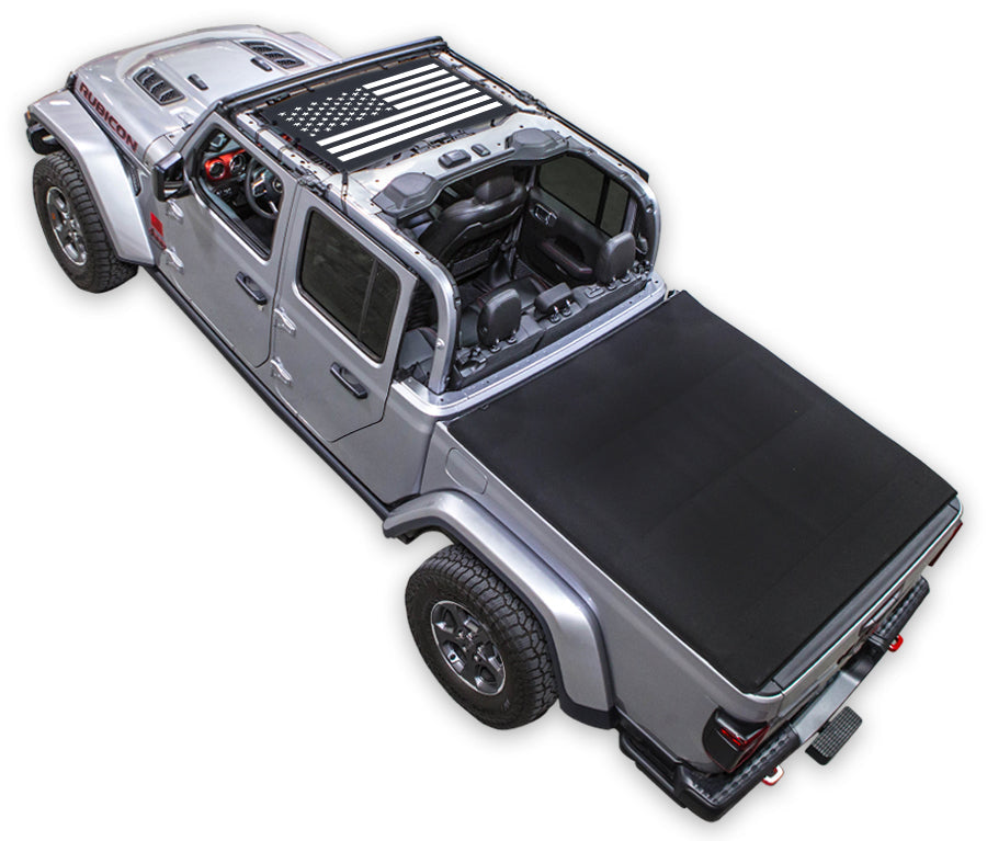 Jeep Gladiator JT Sun Shade Stock Printed Shade Top (2019–2026)