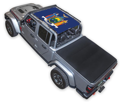 Jeep Gladiator JT Sun Shade Stock Printed Shade Top (2019–2026)