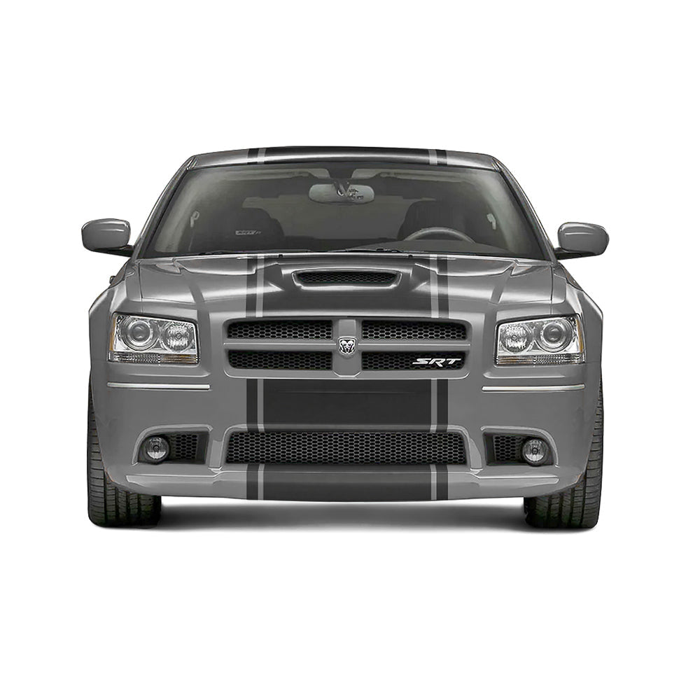 20" Racing Stripes & pins & moonroof Self Healing Vinyl fits Dodge Magnum 2005 to 2008
