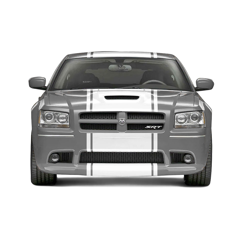20" Racing Stripes & pins & moonroof Self Healing Vinyl fits Dodge Magnum 2005 to 2008