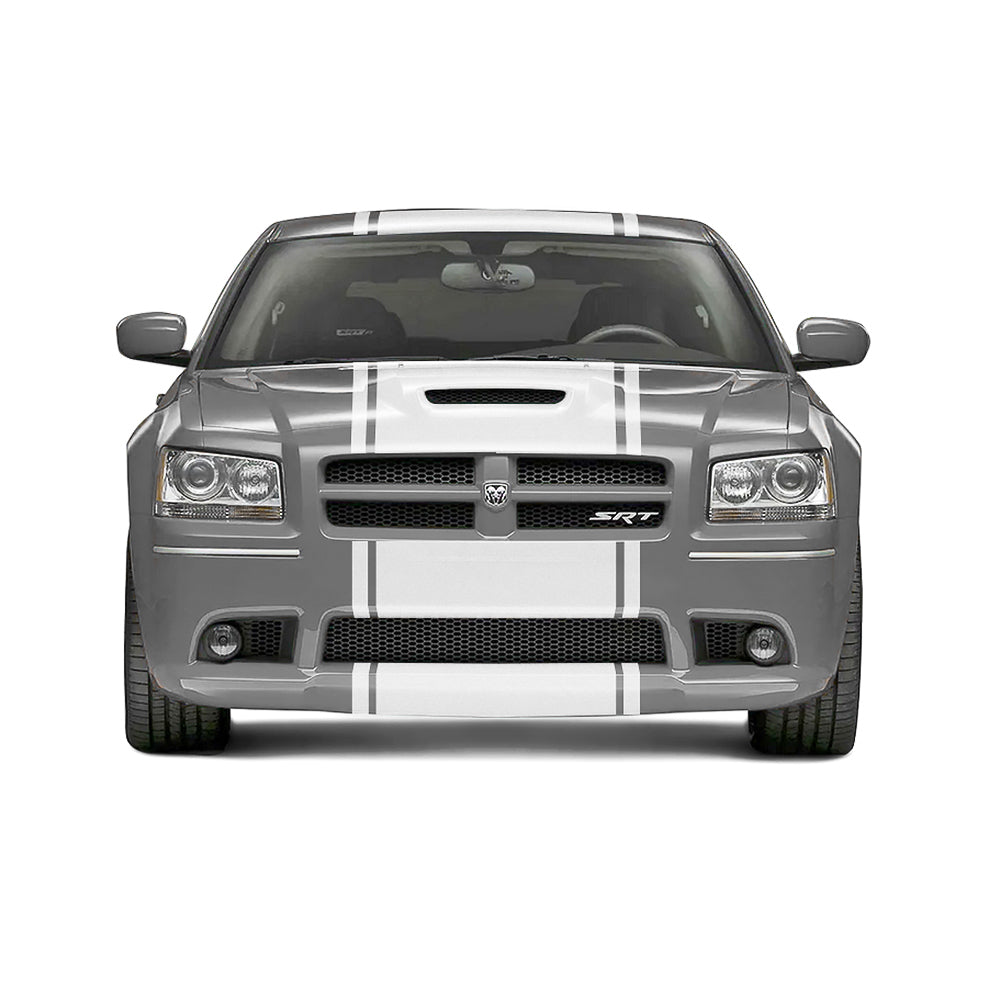 20" Racing Stripes & pins & moonroof Self Healing Vinyl fits Dodge Magnum 2005 to 2008