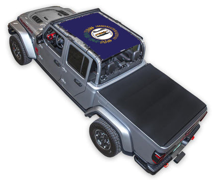 Jeep Gladiator JT Sun Shade Stock Printed Shade Top (2019–2026)
