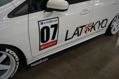 2012-2015 Civic Side Skirt Extension V1 ( Sedan)