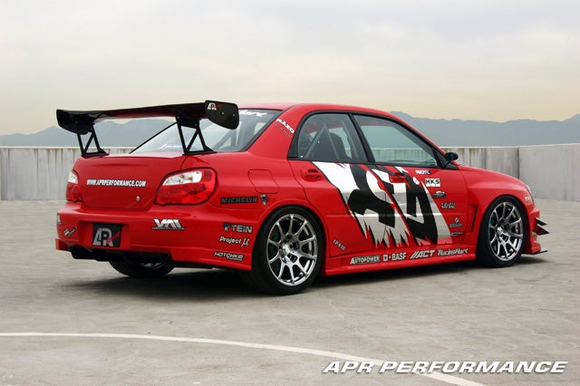 Subaru WRX/STI  2002-2007 SPEC 67" GTC-300 Carbon Fiber Adjustable Wing