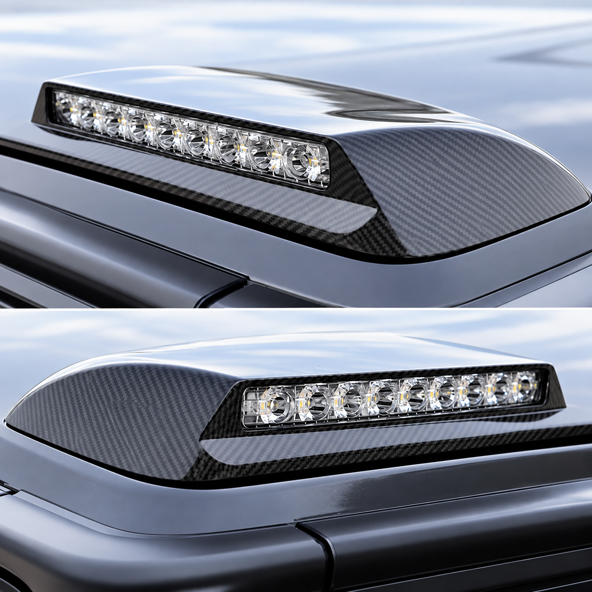 Carbon Fiber Front Roof Spoiler for Mercedes Benz G Wagon W463 W464 G550 G63