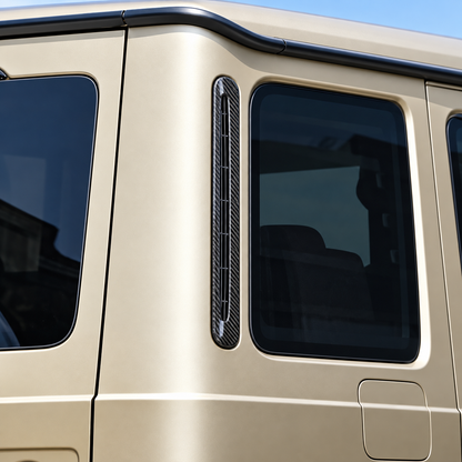 Carbon Fiber C Pillar Trim Vent Cover for Mercedes Benz G Class G Wagon