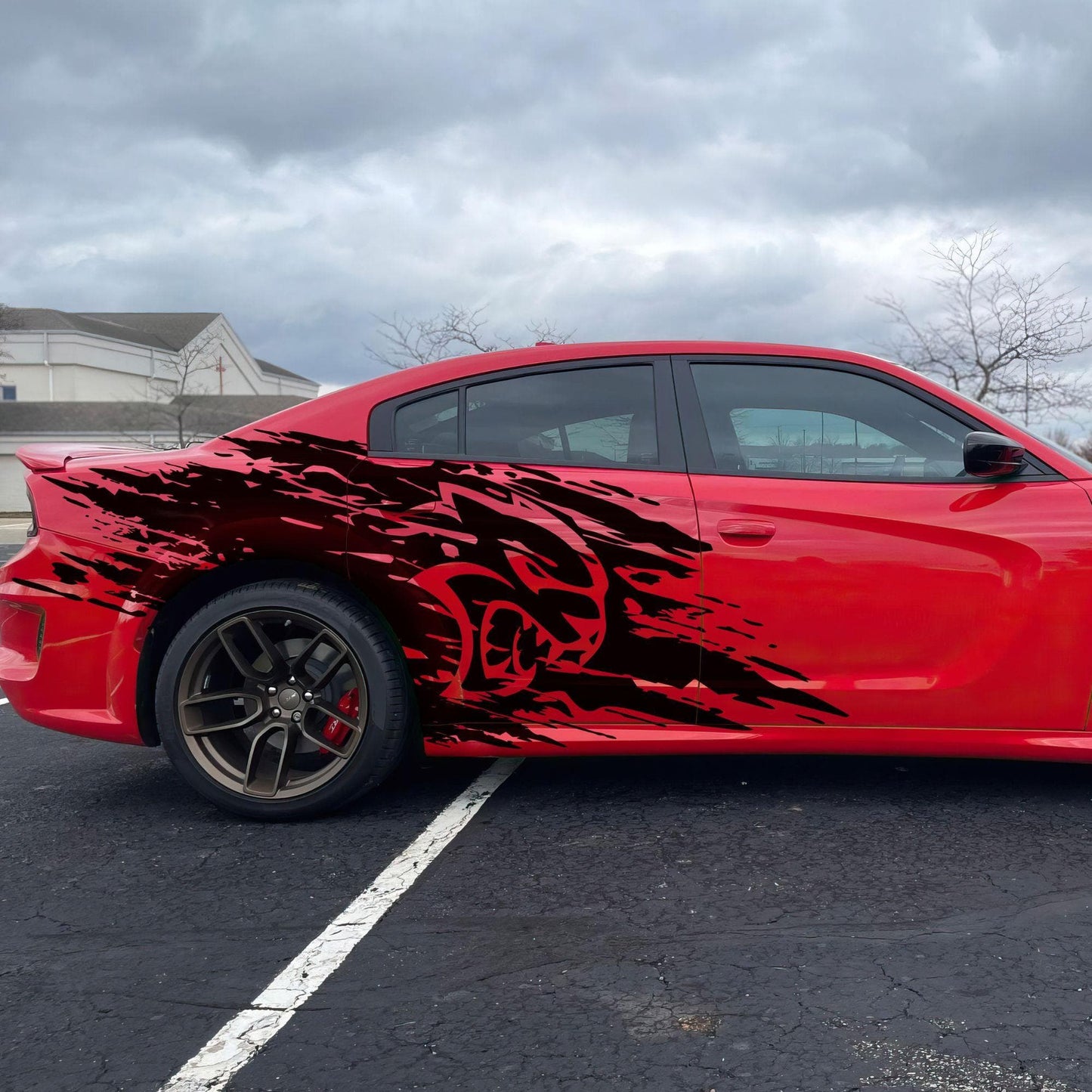 Hellcat Decal Sticker for Challenger, Charger, Durango SRT. #7003-Sup