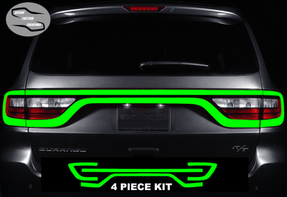 14 - 25 Dodge Durango Colored Taillight Tint Overlay - Speedlogix