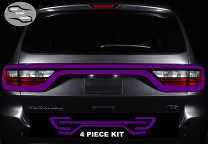 14 - 25 Dodge Durango Colored Taillight Tint Overlay - Speedlogix