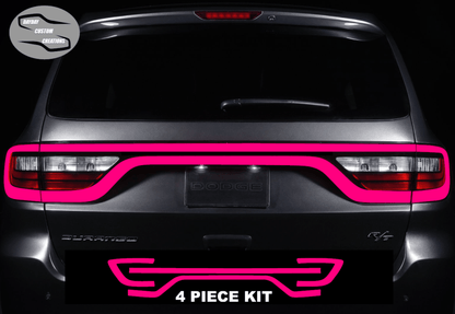 14 - 25 Dodge Durango Colored Taillight Tint Overlay - Speedlogix
