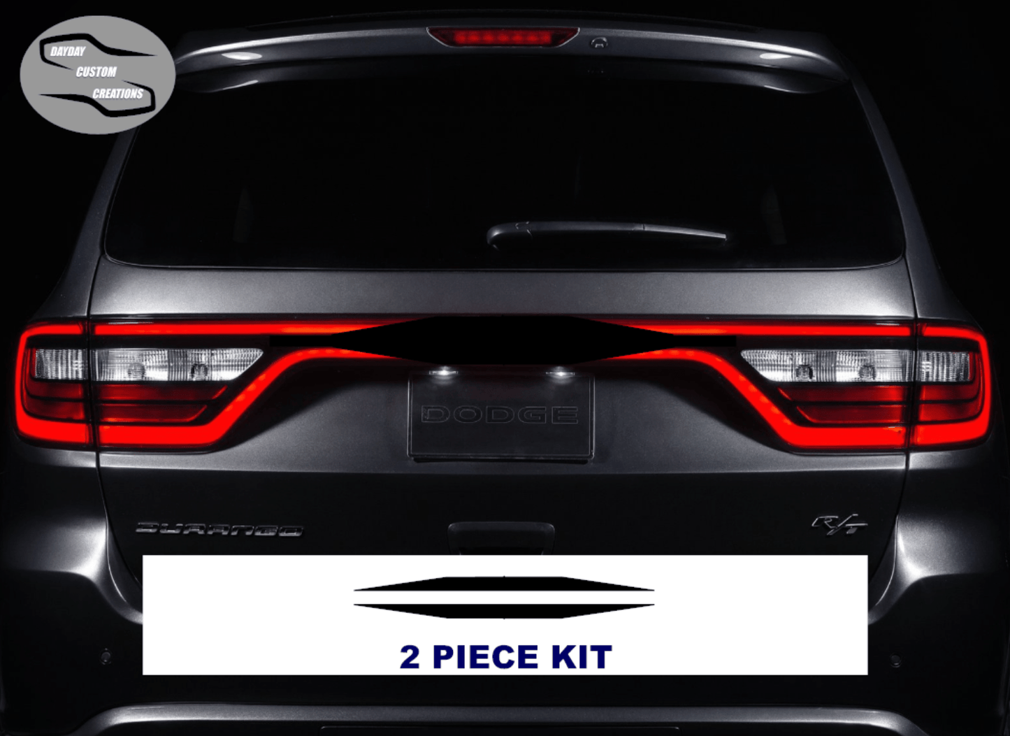 14 - 25 Dodge Durango Taillight Decal Design 1 - Speedlogix