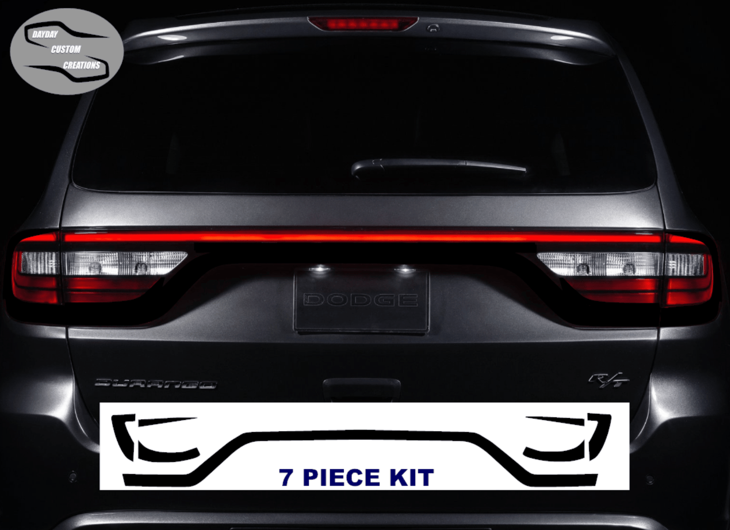 14 - 25 Dodge Durango Taillight Decal Design 10 - Speedlogix