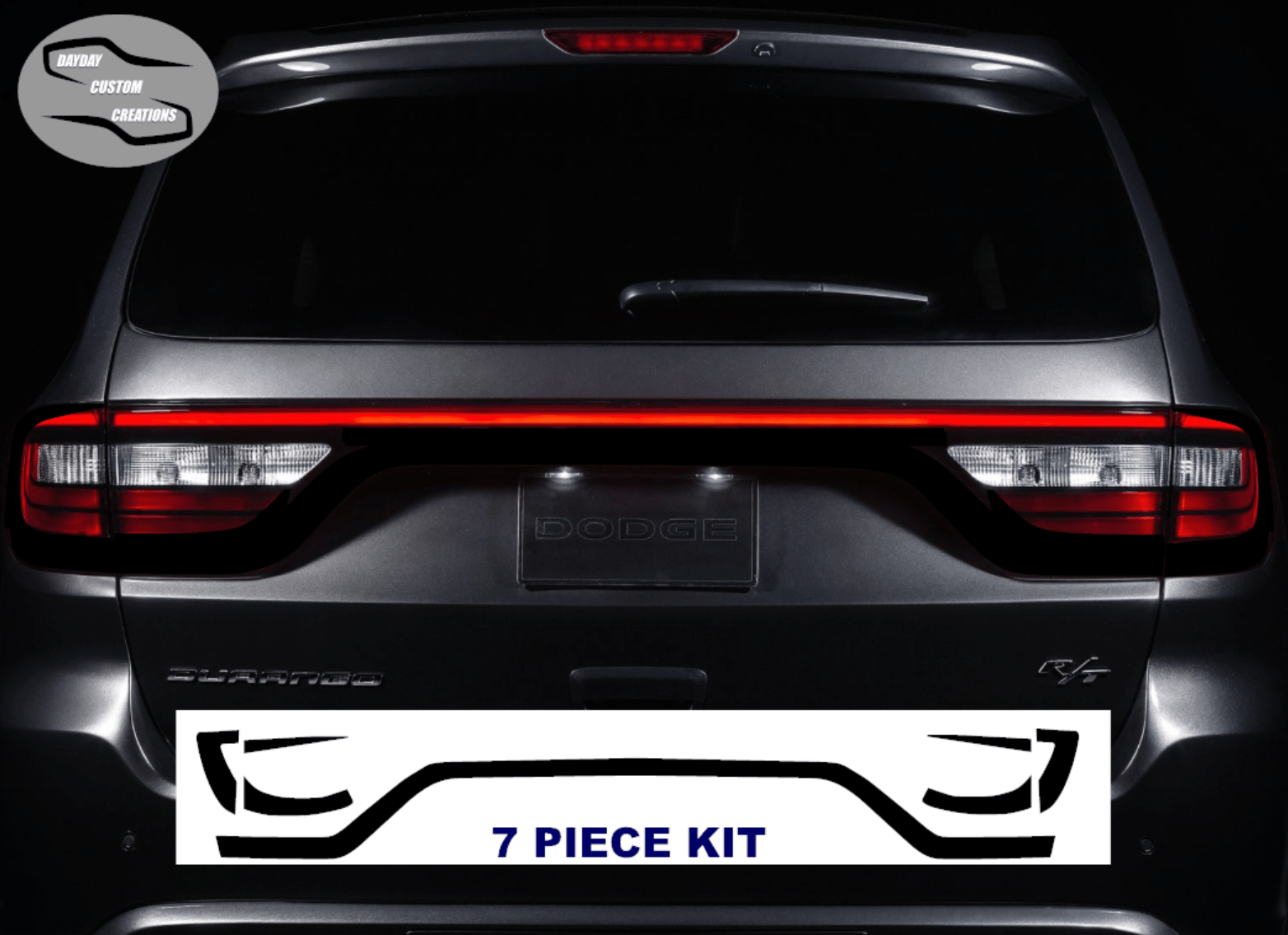14 - 25 Dodge Durango Taillight Decal Design 10 - Speedlogix