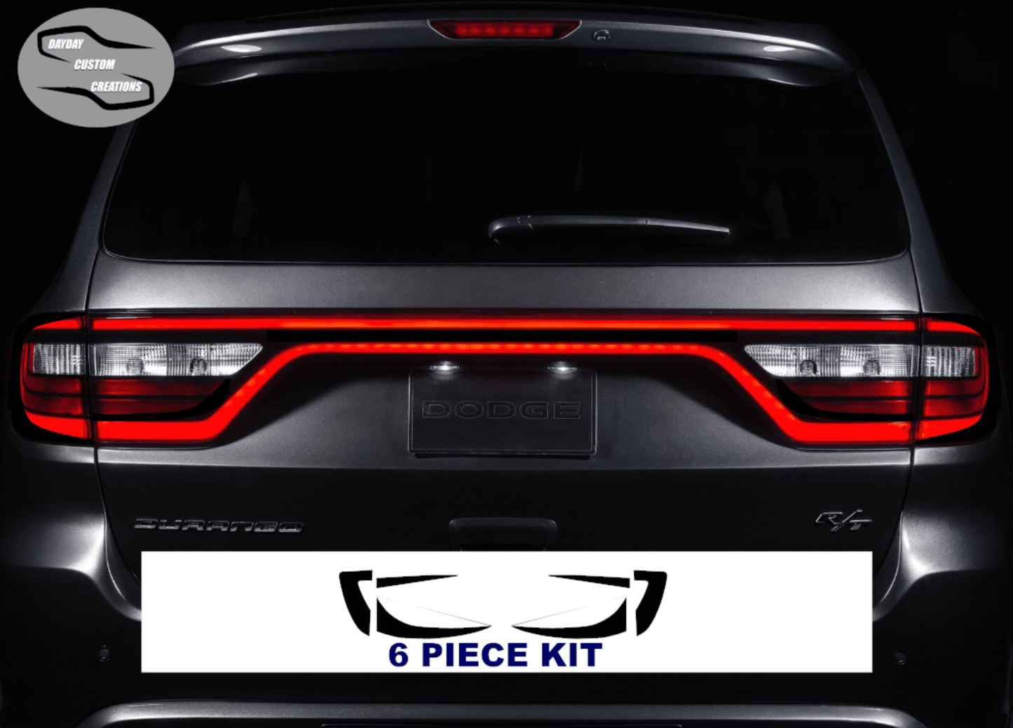 14 - 25 Dodge Durango Taillight Decal Design 12 - Speedlogix